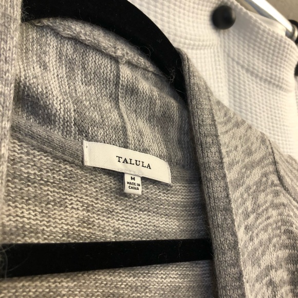 Aritzia Talula Cashmere and Angora Blend Cardigan, Size Medium - Picture 3 of 4